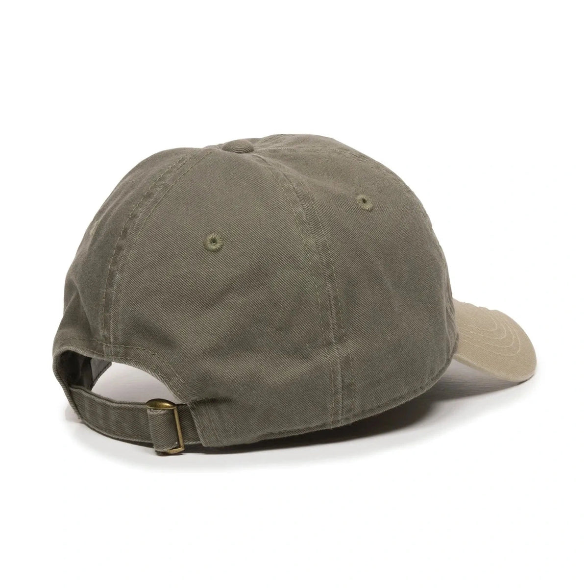 Outdoor Cap GWT-111 Garment Washed Dad-Cap Unstructured Solid Back Hat-7
