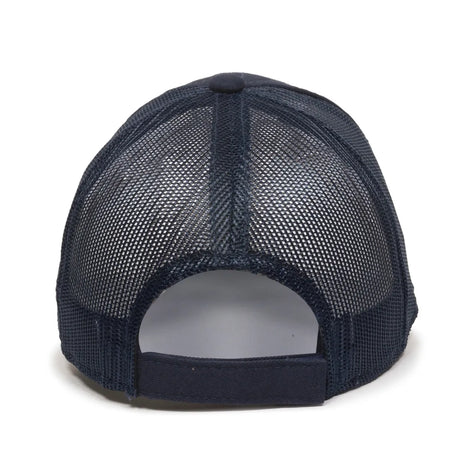 Outdoor Cap FWT-130 Garment Washed Unstructured Trucker Hat Unisex Accessories Hats & Caps