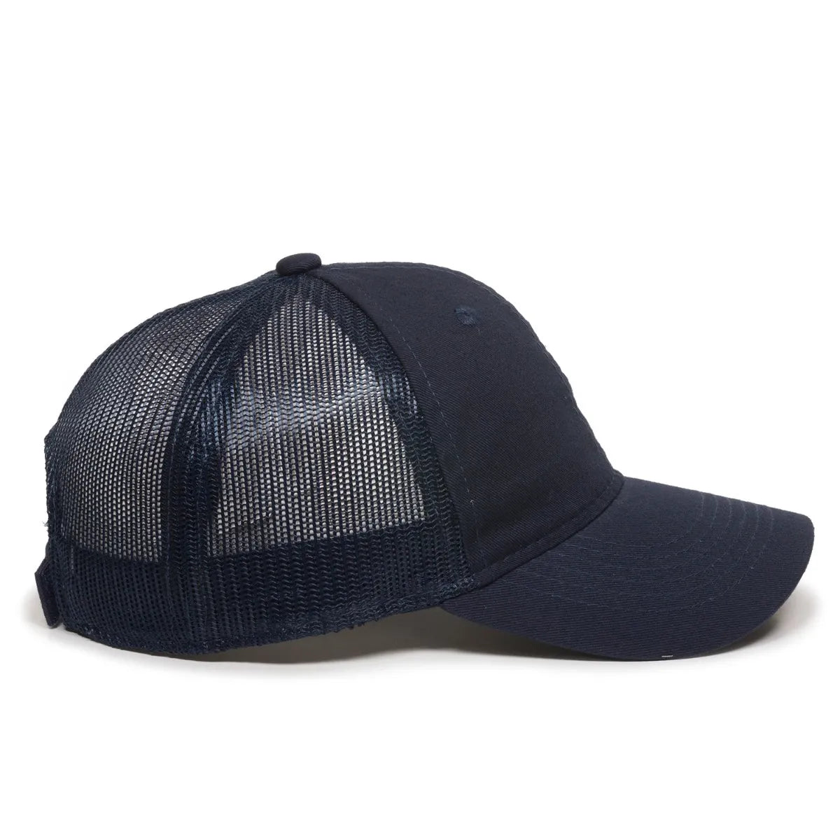 Outdoor Cap FWT-130 Garment Washed Unstructured Trucker Hat Unisex Accessories Hats & Caps