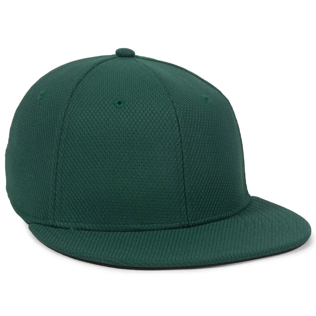 Outdoor Cap CAGE25 Flat Bill Cage Mesh Structured Solid Back Hat Unisex Accessories Hats & Caps