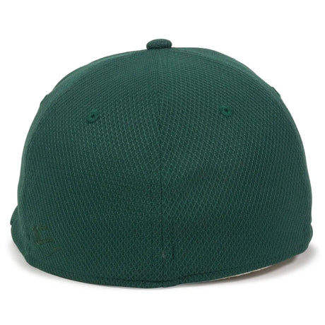 Outdoor Cap CAGE25 Flat Bill Cage Mesh Structured Solid Back Hat Unisex Accessories Hats & Caps