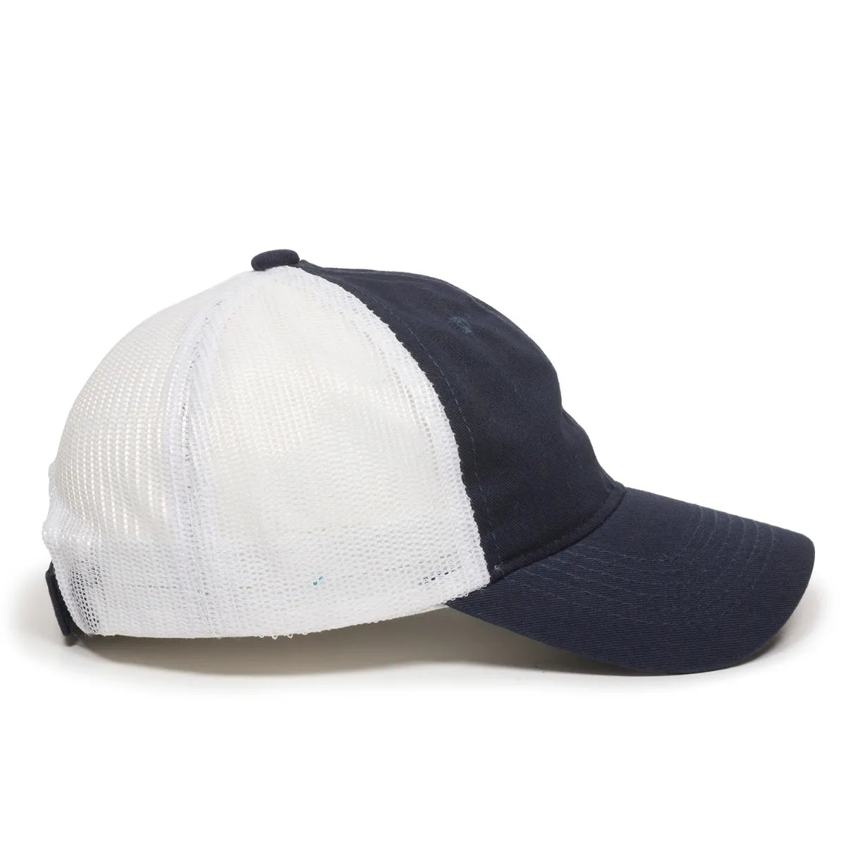 Outdoor Cap FWT-130 Garment Washed Unstructured Trucker Hat-8
