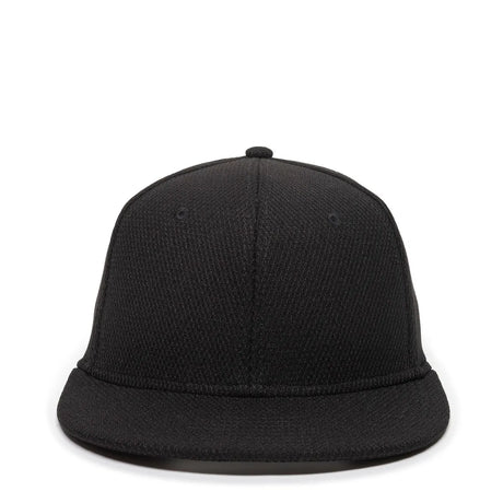 Outdoor Cap CAGE25 Flat Bill Cage Mesh Structured Solid Back Hat Unisex Accessories Hats & Caps