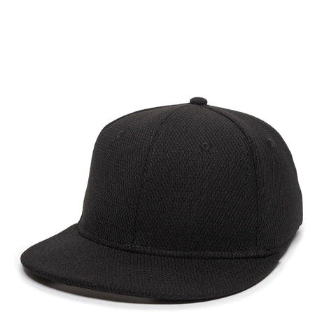 Outdoor Cap CAGE25 Flat Bill Cage Mesh Structured Solid Back Hat Unisex Accessories Hats & Caps