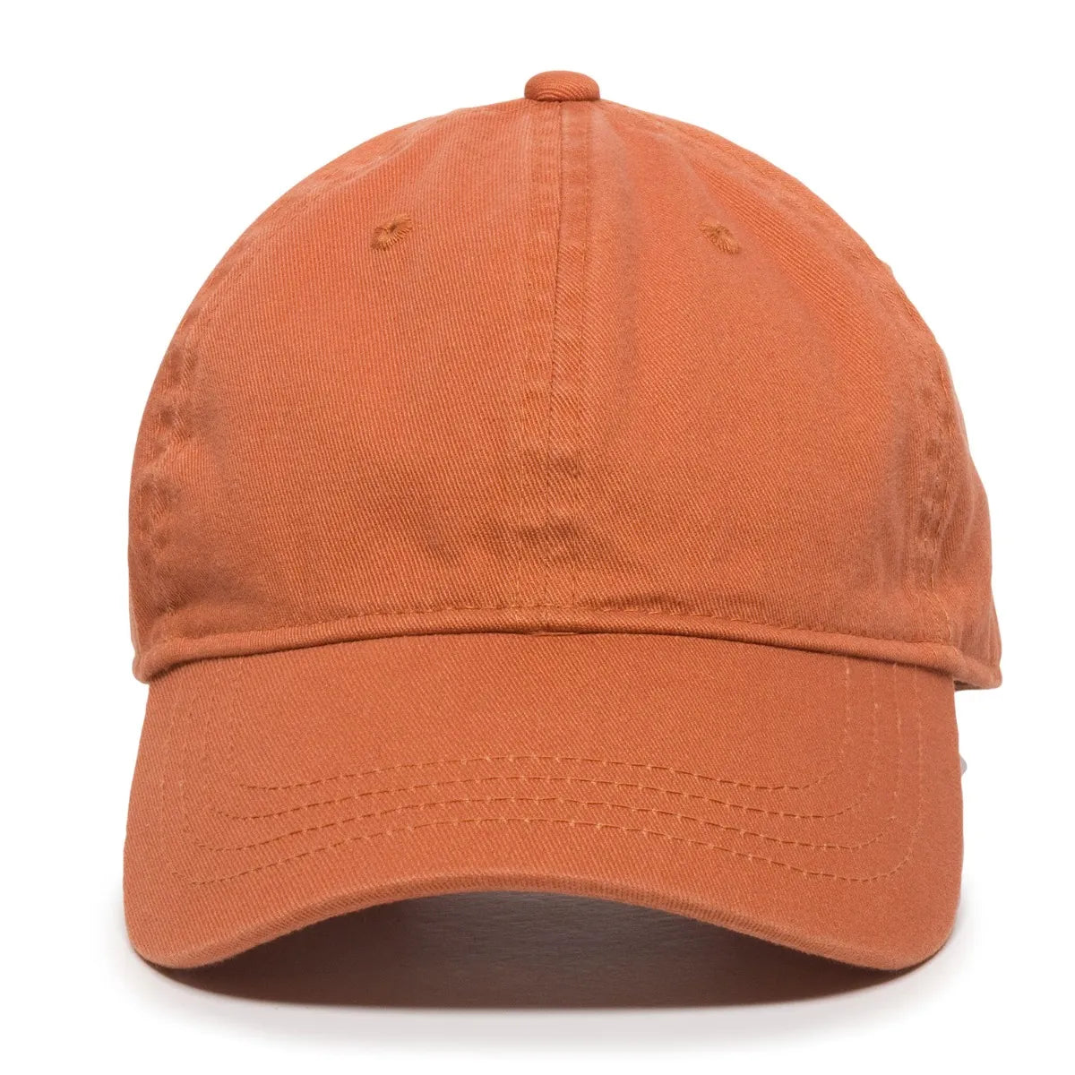 Outdoor Cap GWT-111 Garment Washed Dad-Cap Unstructured Solid Back Hat Unisex Accessories Hats & Caps