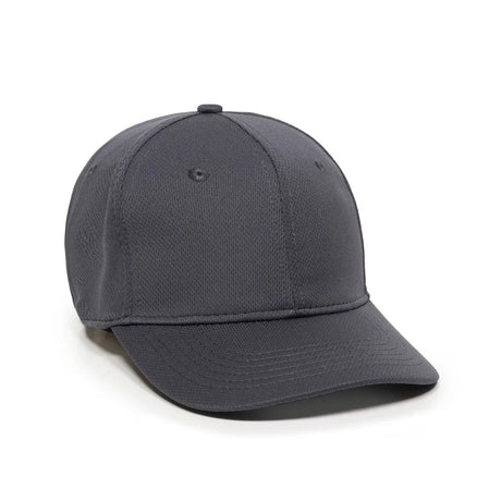 Outdoor Cap MWS25 ProTech Mesh Structured Solid Back Hat Unisex Accessories Hats & Caps