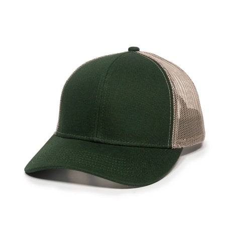 Outdoor Cap MBW-600 Cotton Twill Structured Trucker Hat Unisex Accessories Hats & Caps