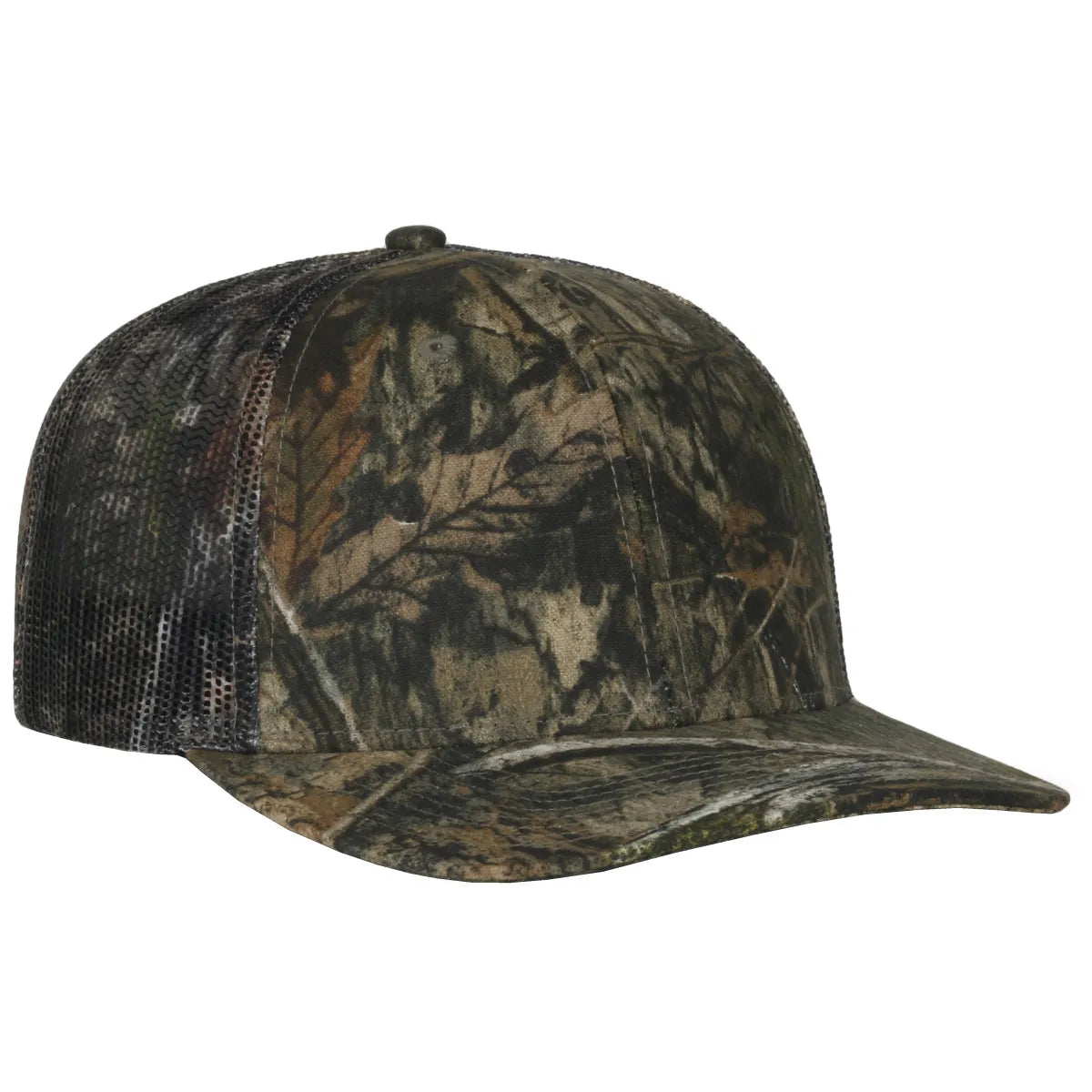 Outdoor Cap OC771CAMO Contrast Construction Canvas Camo Structured Trucker Hat-1