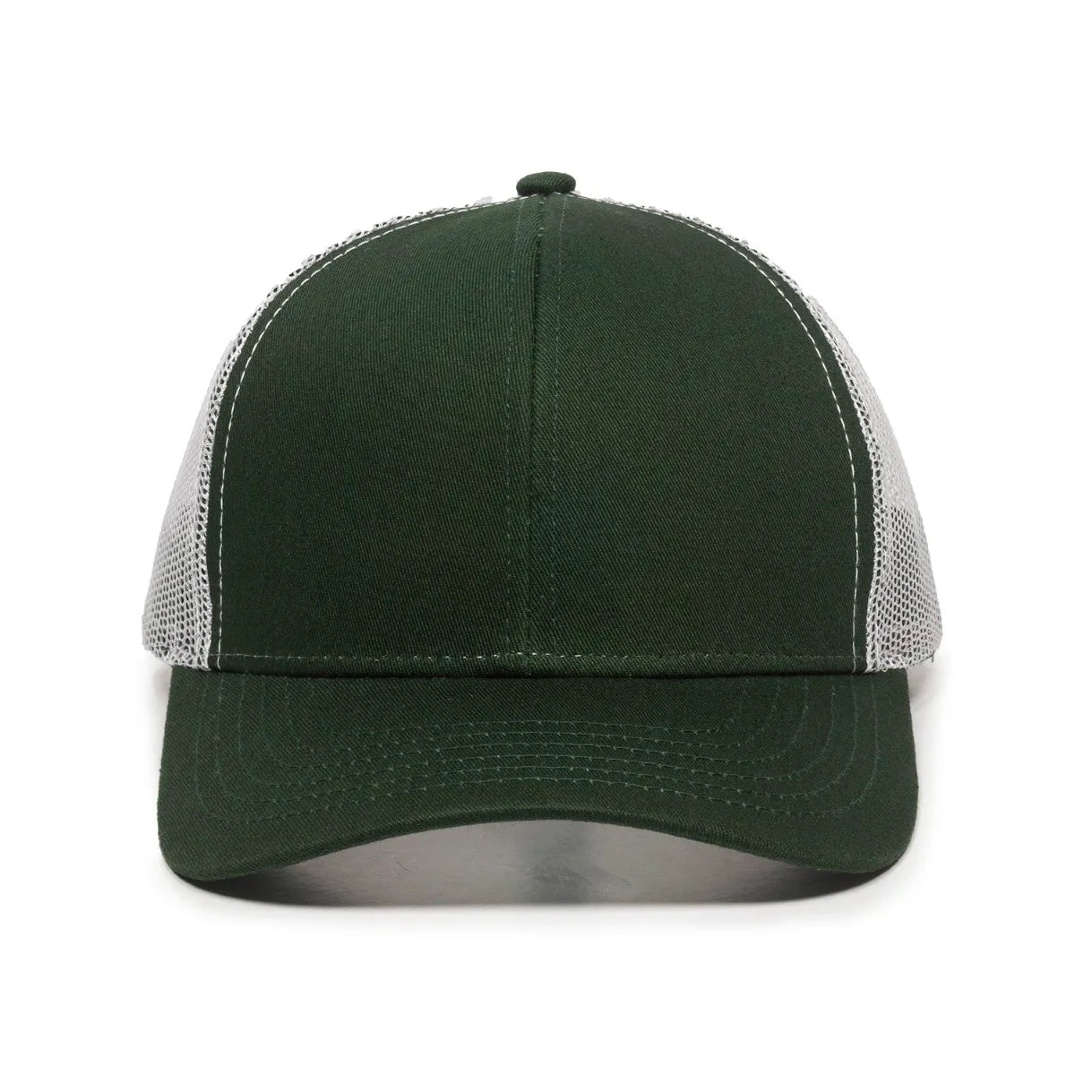 Outdoor Cap MBW-600 Cotton Twill Structured Trucker Hat Unisex Accessories Hats & Caps
