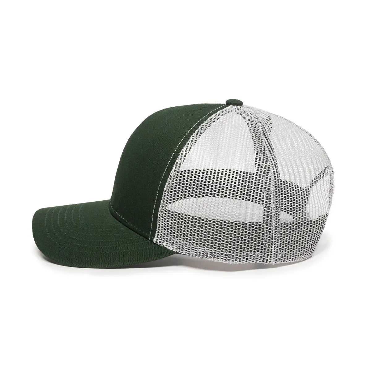 Outdoor Cap MBW-600 Cotton Twill Structured Trucker Hat Unisex Accessories Hats & Caps