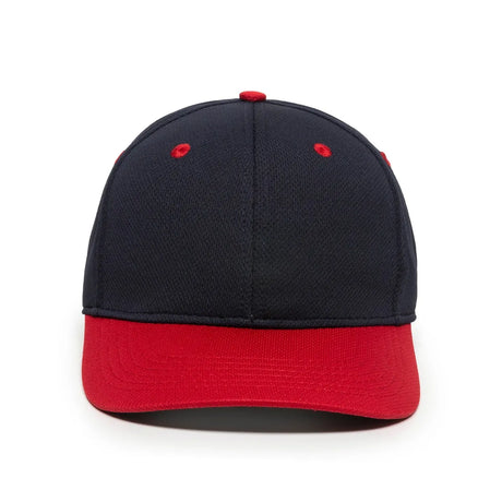 Outdoor Cap MWS25 ProTech Mesh Structured Solid Back Hat Unisex Accessories Hats & Caps