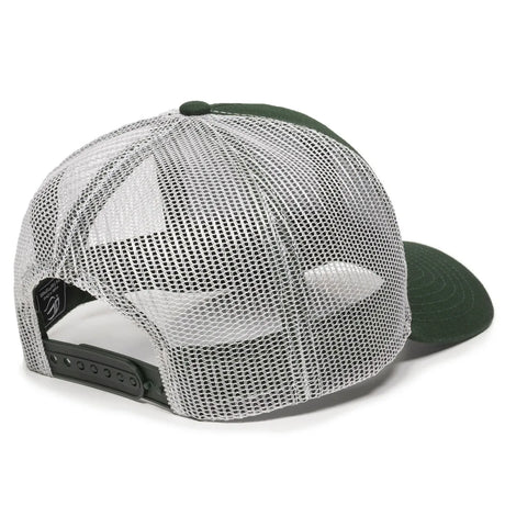 Outdoor Cap MBW-600 Cotton Twill Structured Trucker Hat Unisex Accessories Hats & Caps