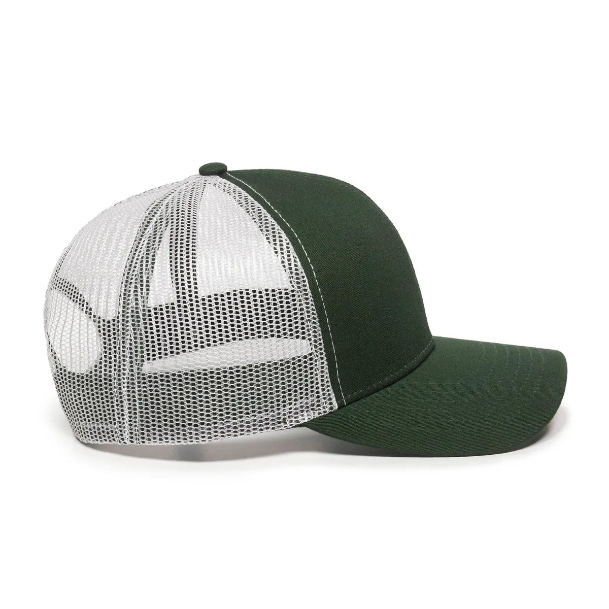 Outdoor Cap MBW-600 Cotton Twill Structured Trucker Hat Unisex Accessories Hats & Caps