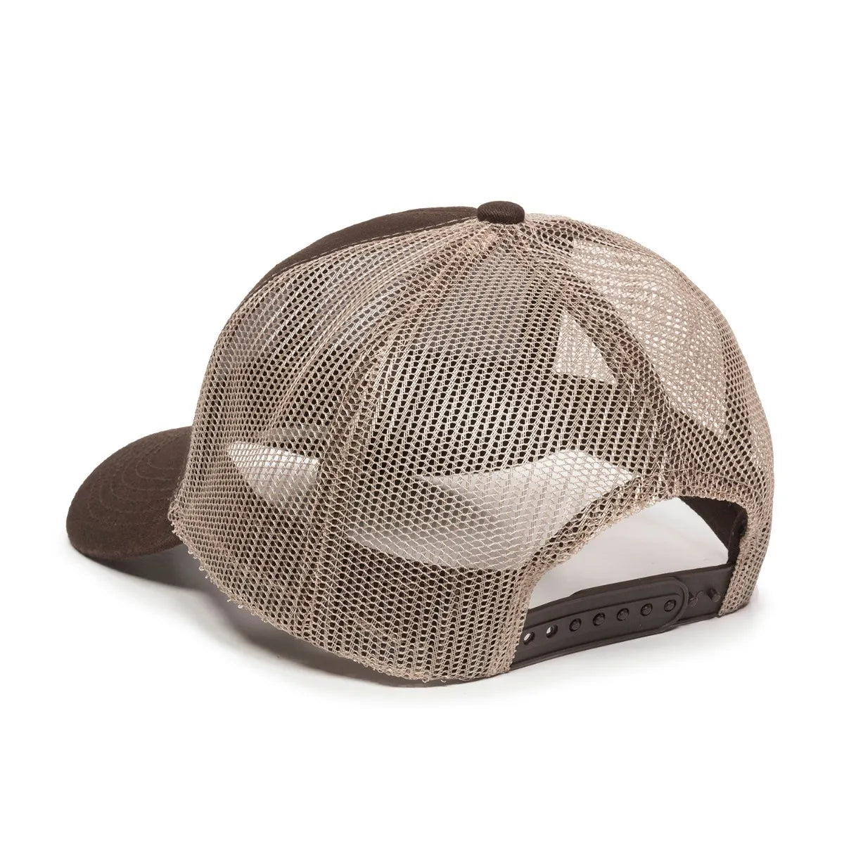 Outdoor Cap MBW-600 Cotton Twill Structured Trucker Hat Unisex Accessories Hats & Caps