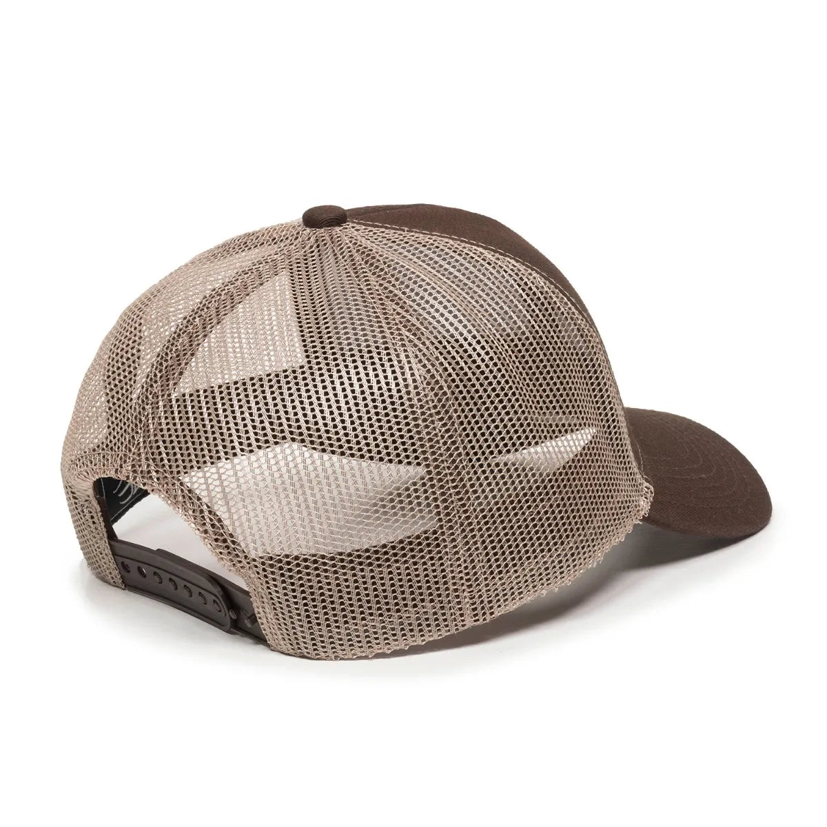 Outdoor Cap MBW-600 Cotton Twill Structured Trucker Hat Unisex Accessories Hats & Caps