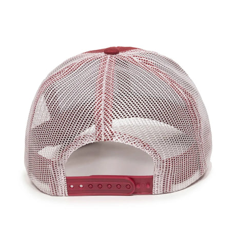 Outdoor Cap MBW-600 Cotton Twill Structured Trucker Hat Unisex Accessories Hats & Caps