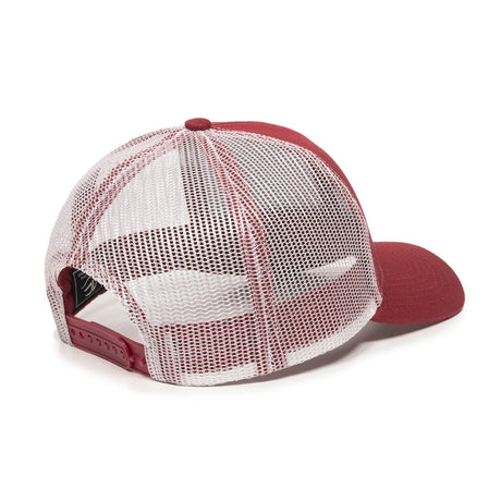 Outdoor Cap MBW-600 Cotton Twill Structured Trucker Hat Unisex Accessories Hats & Caps