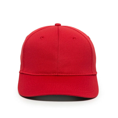 Outdoor Cap MWS25 ProTech Mesh Structured Solid Back Hat Unisex Accessories Hats & Caps