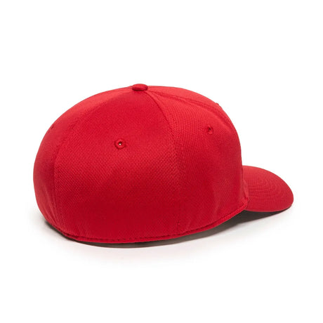 Outdoor Cap MWS25 ProTech Mesh Structured Solid Back Hat Unisex Accessories Hats & Caps