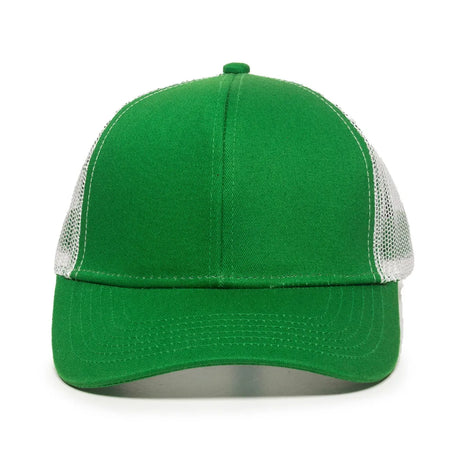 Outdoor Cap MBW-600 Cotton Twill Structured Trucker Hat Unisex Accessories Hats & Caps