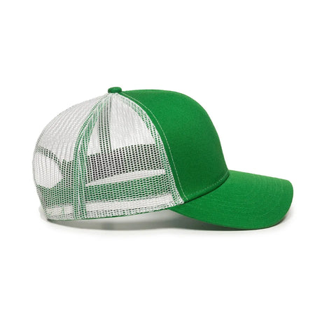 Outdoor Cap MBW-600 Cotton Twill Structured Trucker Hat Unisex Accessories Hats & Caps