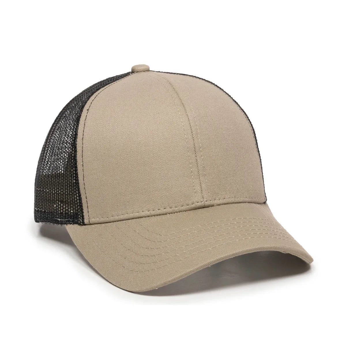 Outdoor Cap MBW-600 Cotton Twill Structured Trucker Hat Unisex Accessories Hats & Caps