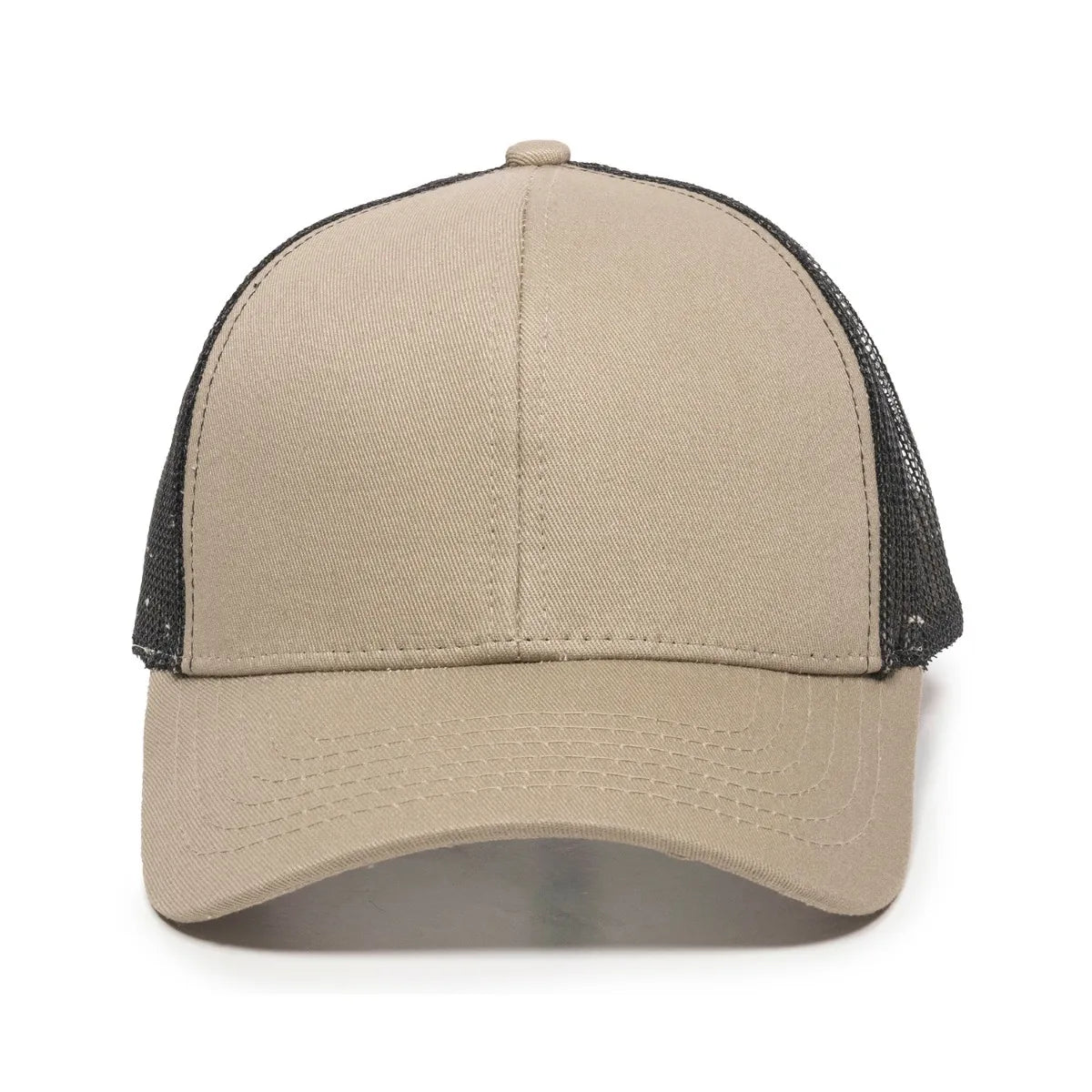 Outdoor Cap MBW-600 Cotton Twill Structured Trucker Hat Unisex Accessories Hats & Caps