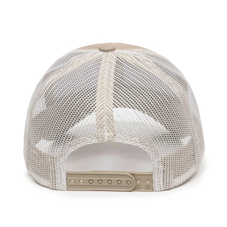 Outdoor Cap MBW-600 Cotton Twill Structured Trucker Hat Unisex Accessories Hats & Caps