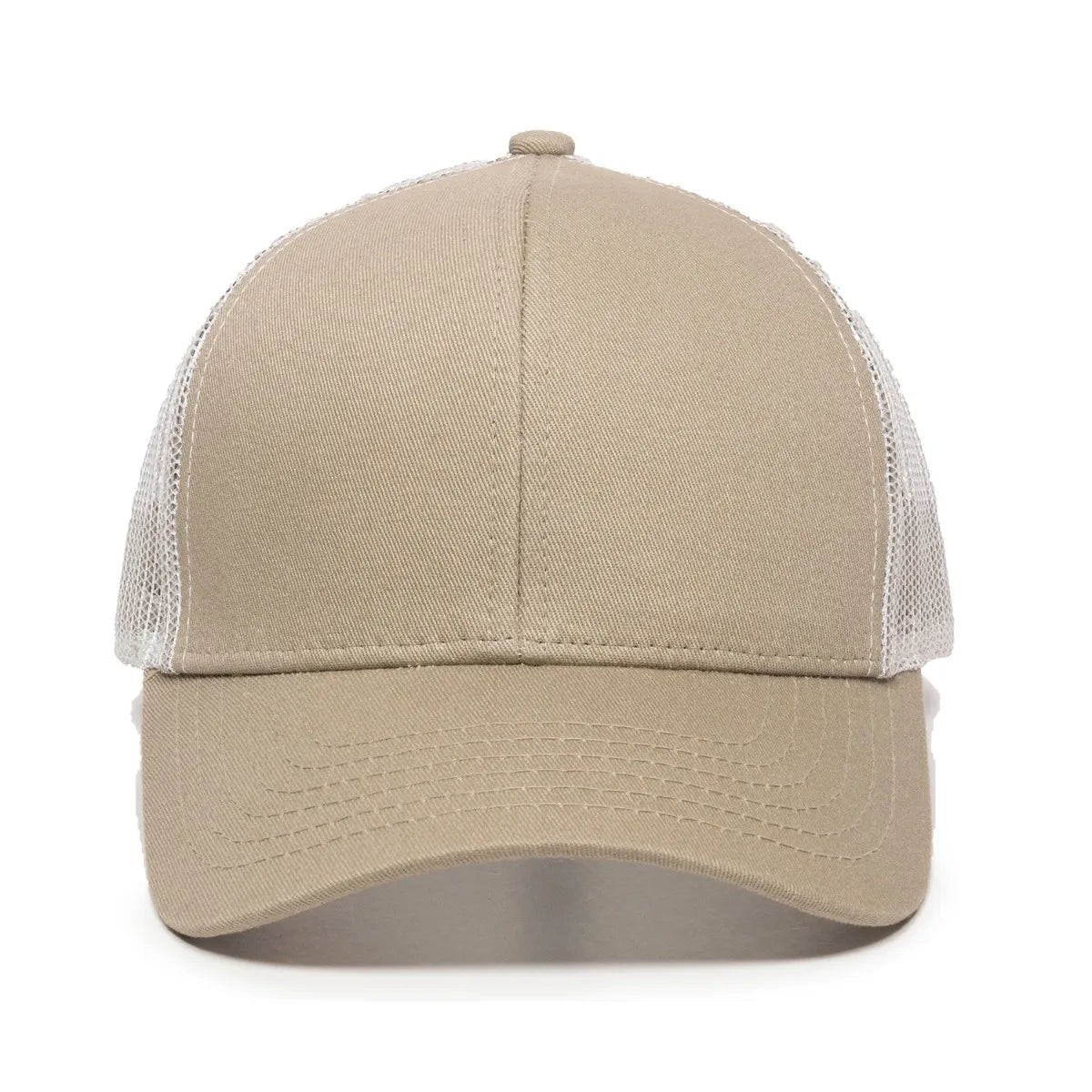 Outdoor Cap MBW-600 Cotton Twill Structured Trucker Hat Unisex Accessories Hats & Caps