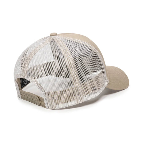 Outdoor Cap MBW-600 Cotton Twill Structured Trucker Hat Unisex Accessories Hats & Caps