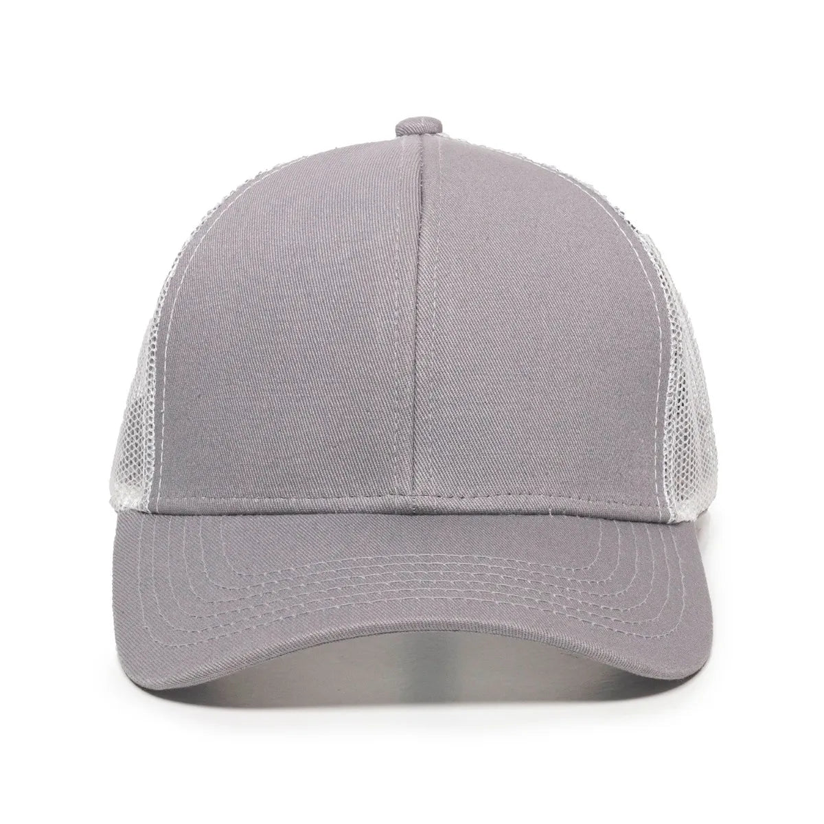 Outdoor Cap MBW-600 Cotton Twill Structured Trucker Hat Unisex Accessories Hats & Caps