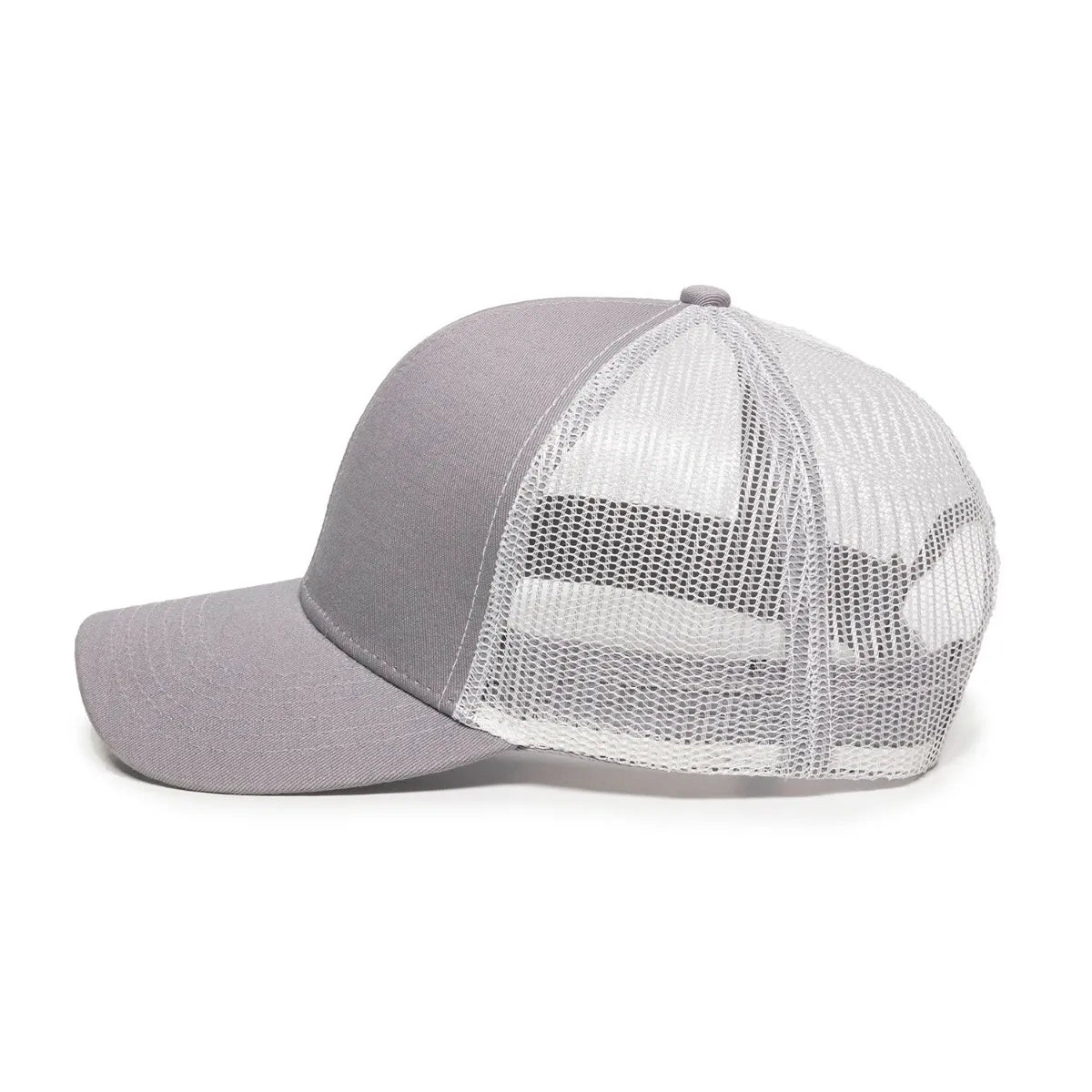 Outdoor Cap MBW-600 Cotton Twill Structured Trucker Hat Unisex Accessories Hats & Caps