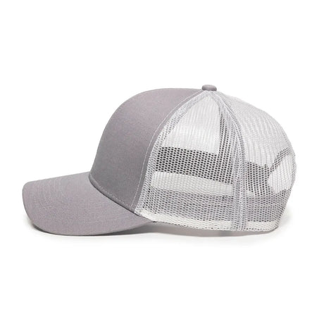 Outdoor Cap MBW-600 Cotton Twill Structured Trucker Hat Unisex Accessories Hats & Caps