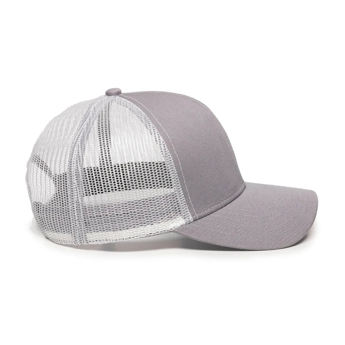 Outdoor Cap MBW-600 Cotton Twill Structured Trucker Hat Unisex Accessories Hats & Caps