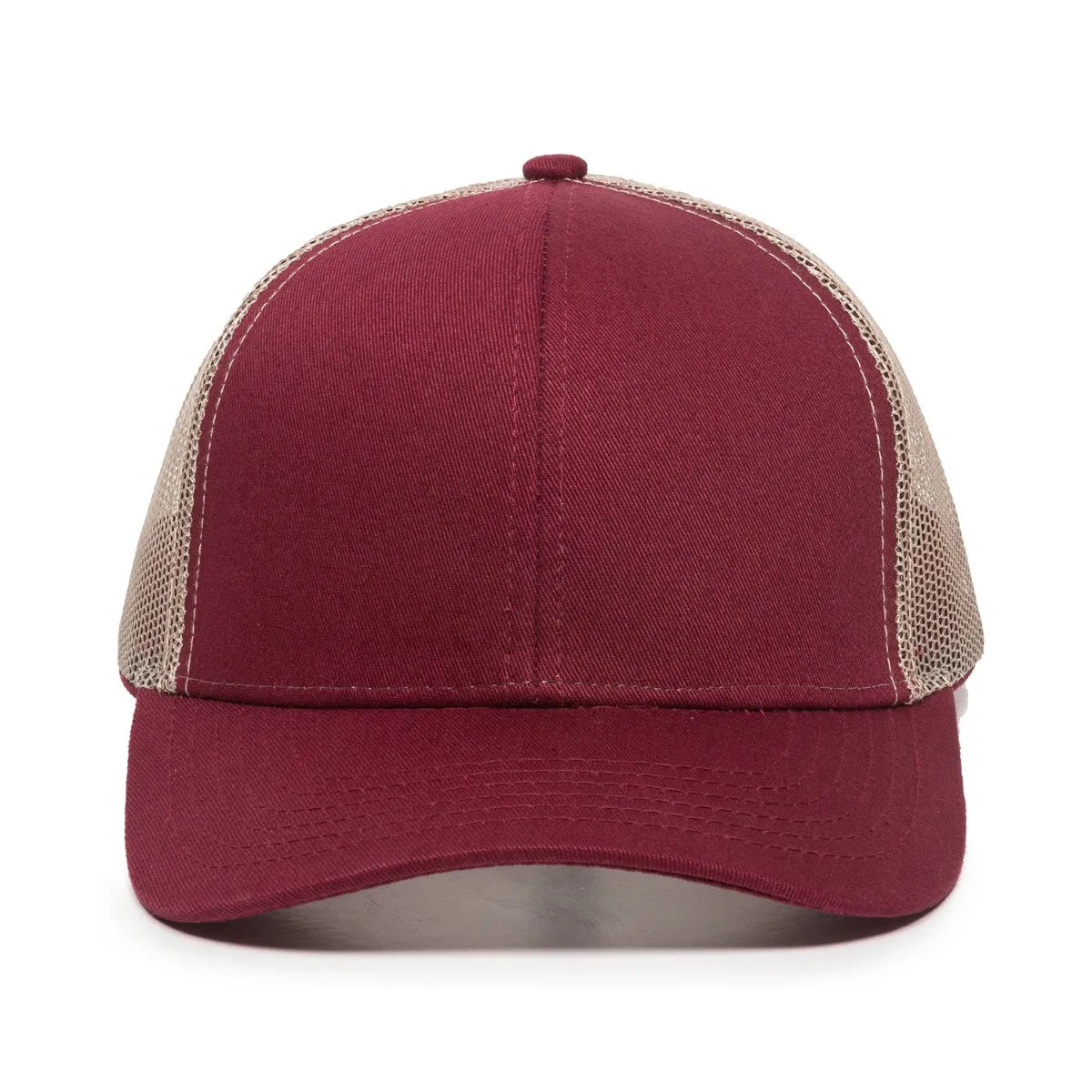 Outdoor Cap MBW-600 Cotton Twill Structured Trucker Hat Unisex Accessories Hats & Caps