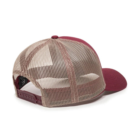 Outdoor Cap MBW-600 Cotton Twill Structured Trucker Hat Unisex Accessories Hats & Caps