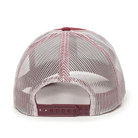 Outdoor Cap MBW-600 Cotton Twill Structured Trucker Hat Unisex Accessories Hats & Caps