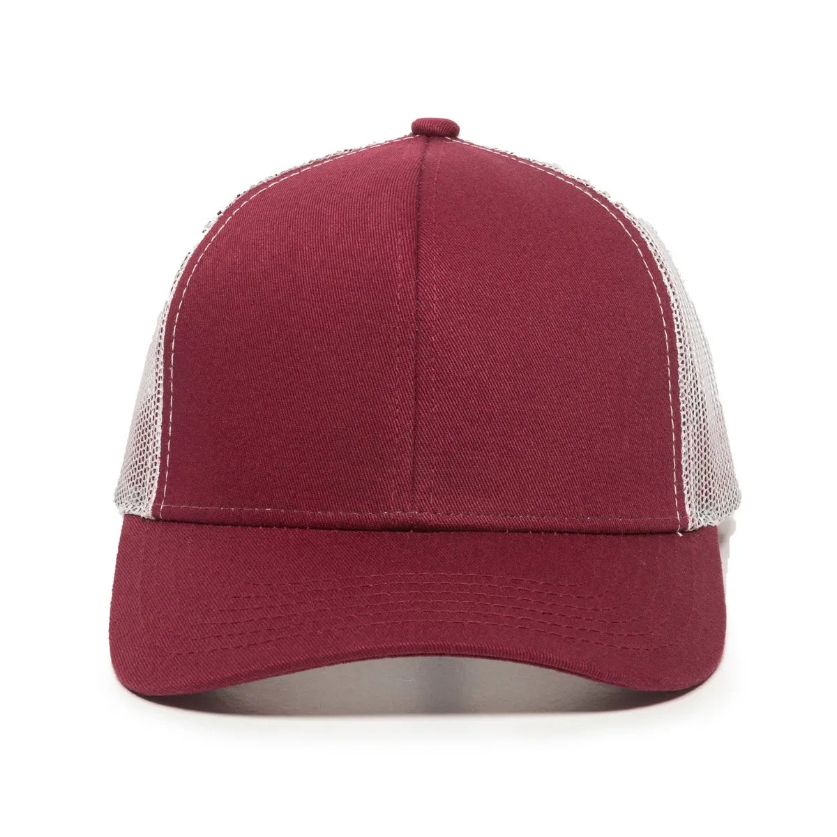 Outdoor Cap MBW-600 Cotton Twill Structured Trucker Hat Unisex Accessories Hats & Caps