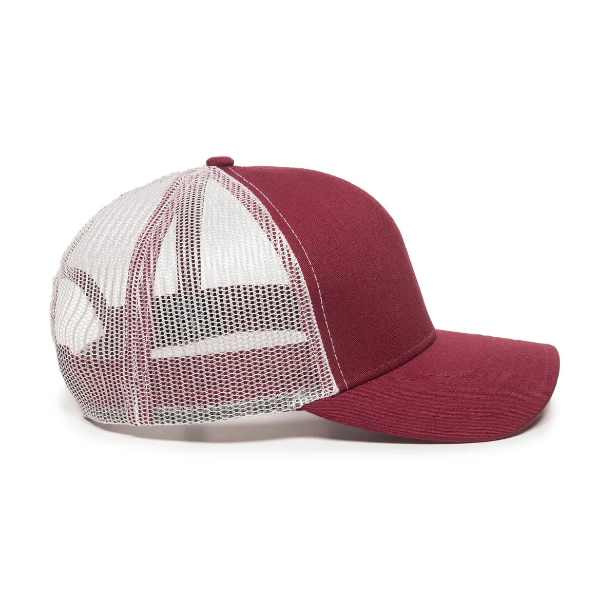 Outdoor Cap MBW-600 Cotton Twill Structured Trucker Hat Unisex Accessories Hats & Caps