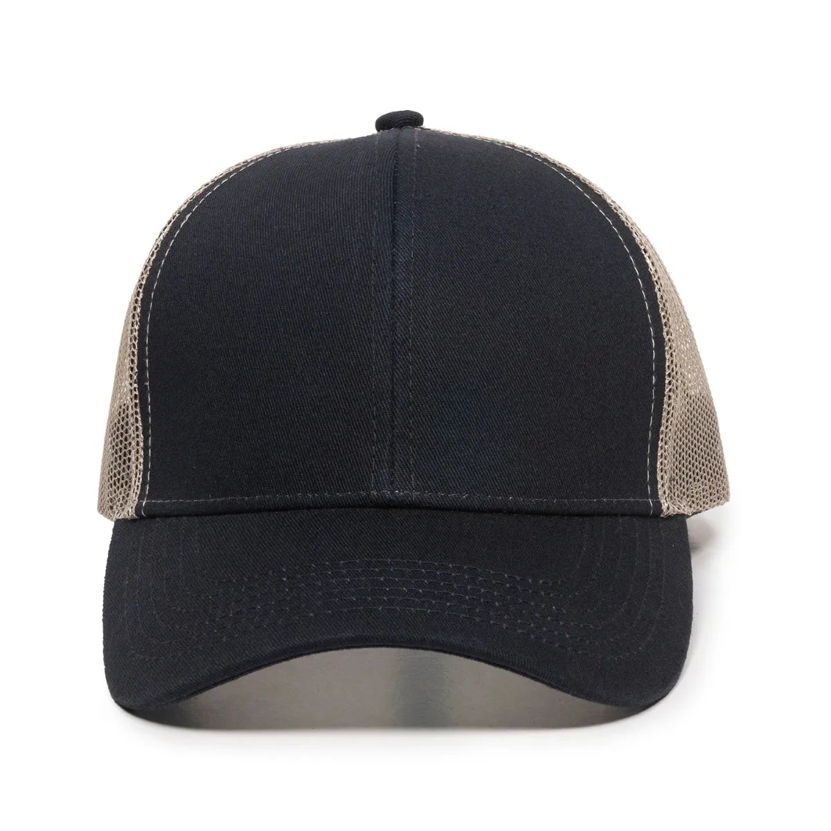 Outdoor Cap MBW-600 Cotton Twill Structured Trucker Hat Unisex Accessories Hats & Caps