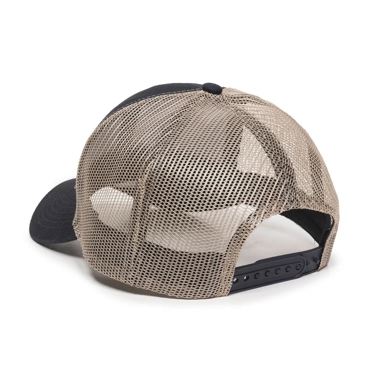 Outdoor Cap MBW-600 Cotton Twill Structured Trucker Hat Unisex Accessories Hats & Caps