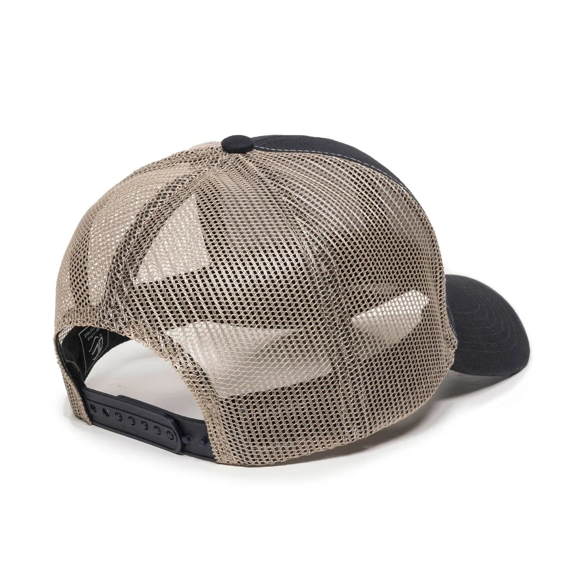 Outdoor Cap MBW-600 Cotton Twill Structured Trucker Hat Unisex Accessories Hats & Caps