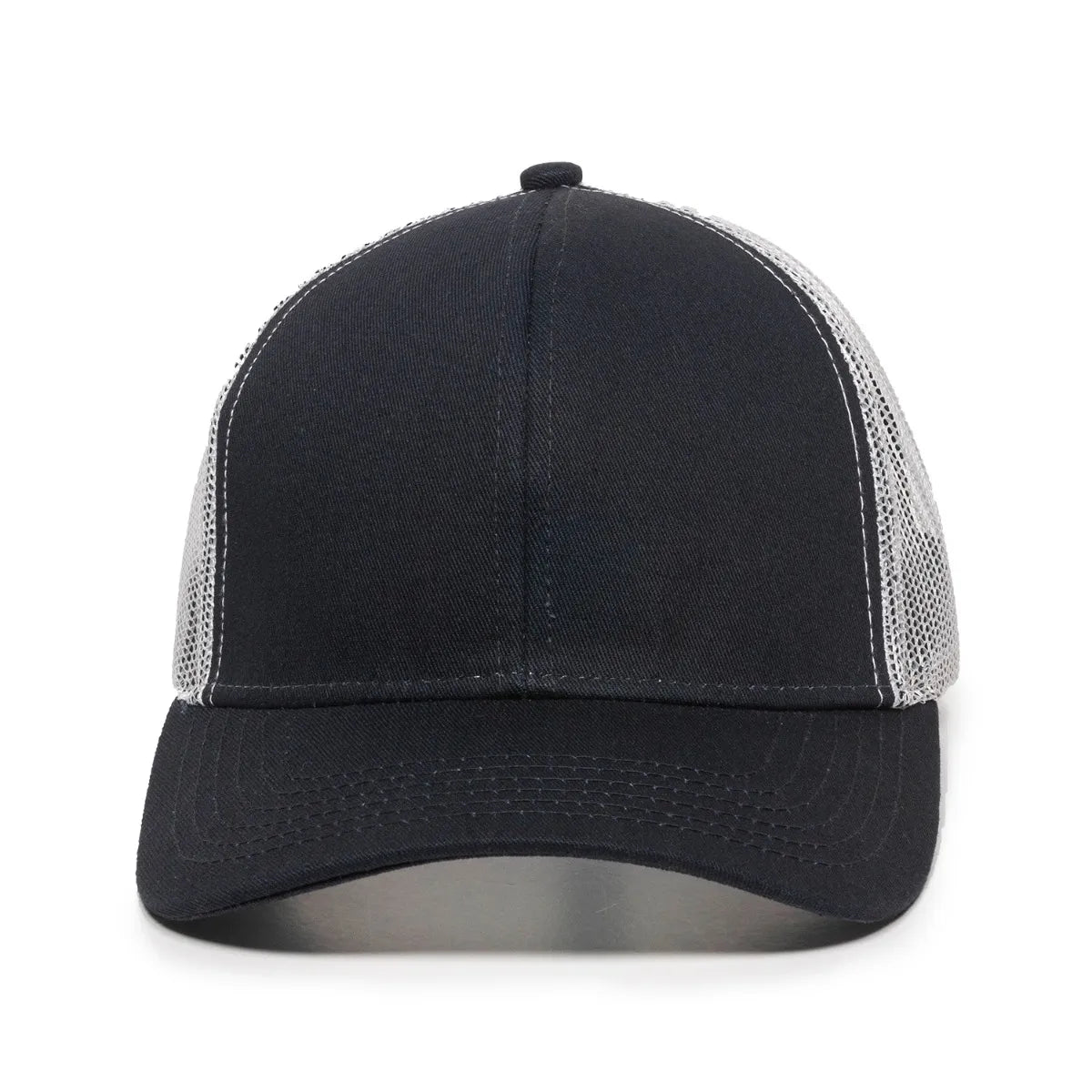 Outdoor Cap MBW-600 Cotton Twill Structured Trucker Hat Unisex Accessories Hats & Caps