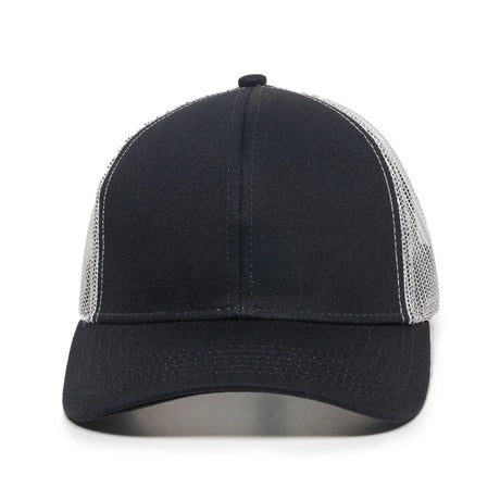 Outdoor Cap MBW-600 Cotton Twill Structured Trucker Hat Unisex Accessories Hats & Caps