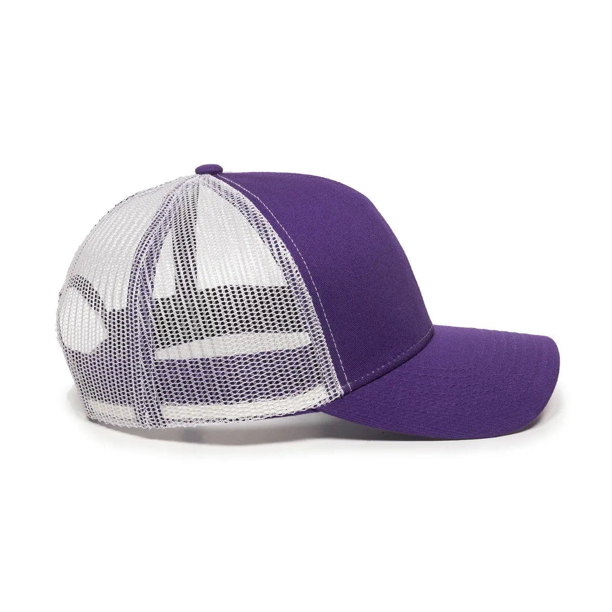 Outdoor Cap MBW-600 Cotton Twill Structured Trucker Hat Unisex Accessories Hats & Caps