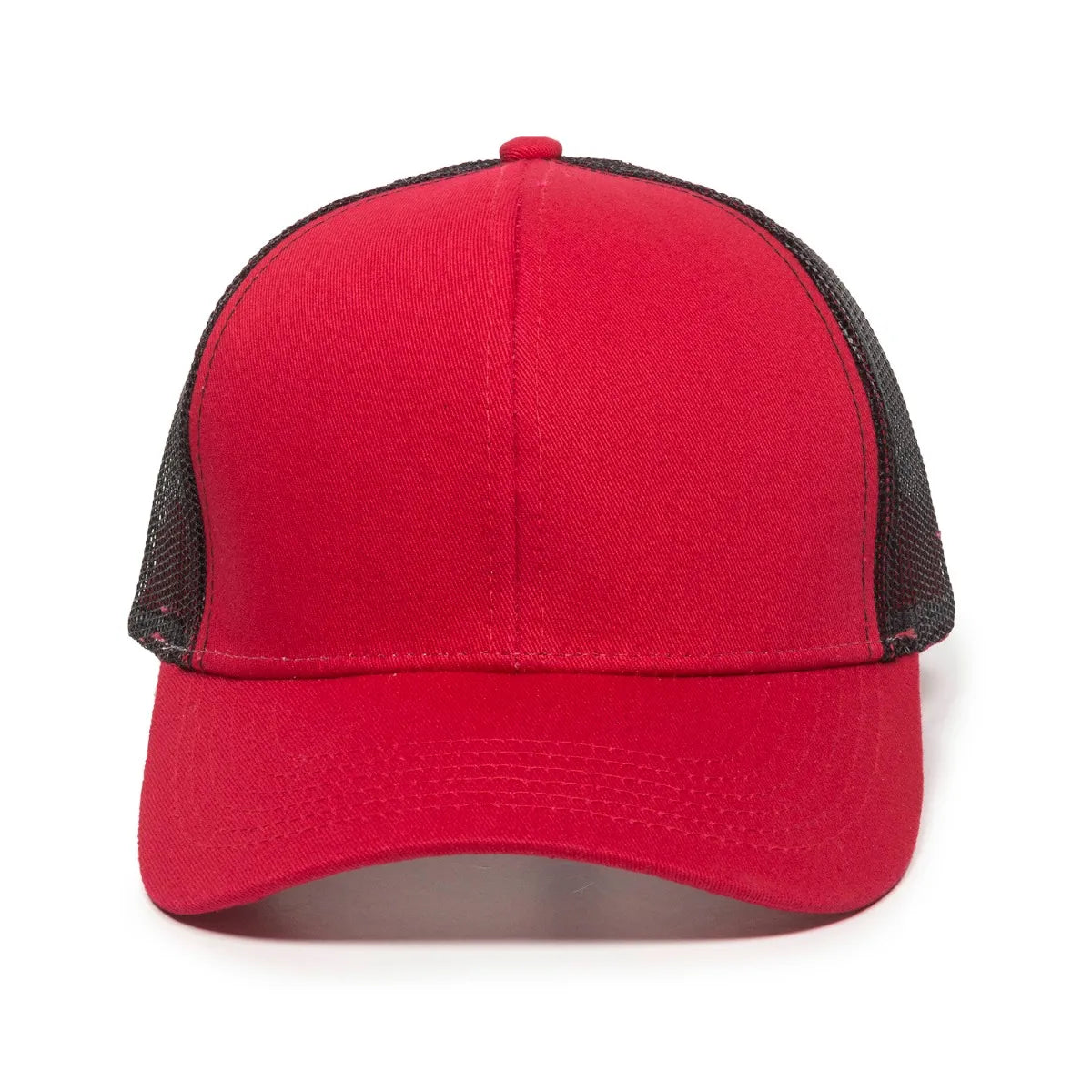 Outdoor Cap MBW-600 Cotton Twill Structured Trucker Hat Unisex Accessories Hats & Caps