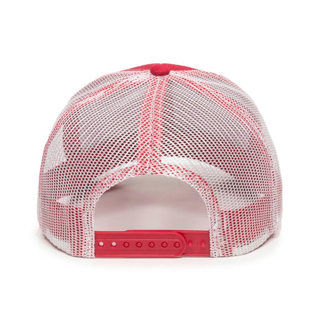 Outdoor Cap MBW-600 Cotton Twill Structured Trucker Hat Unisex Accessories Hats & Caps