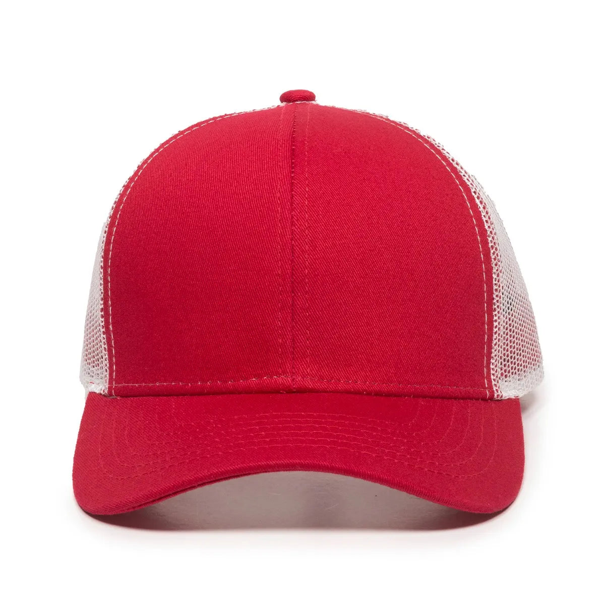 Outdoor Cap MBW-600 Cotton Twill Structured Trucker Hat Unisex Accessories Hats & Caps