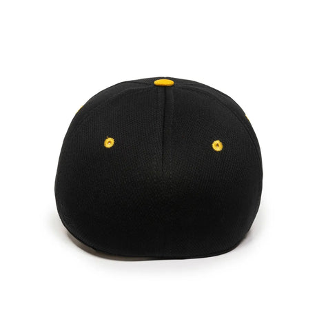 Outdoor Cap MWS25 ProTech Mesh Structured Solid Back Hat Unisex Accessories Hats & Caps