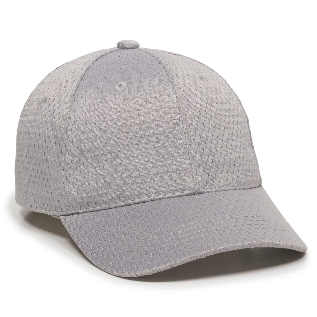 Outdoor Cap JM-123 Structured Solid Back Hat with Grey Under-Visor-1